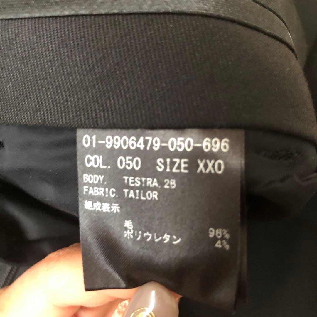 セオリー　ブラックパンツスーツ　XXO 小さいサイズ