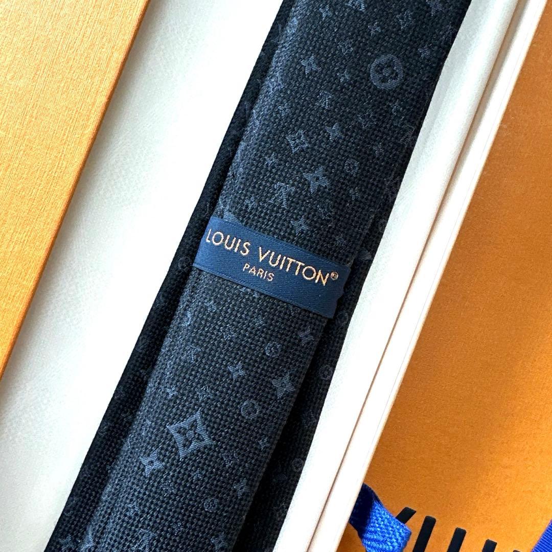 ルイ ヴィトン ネクタイ・モノグラム スターズ 新品 未使用