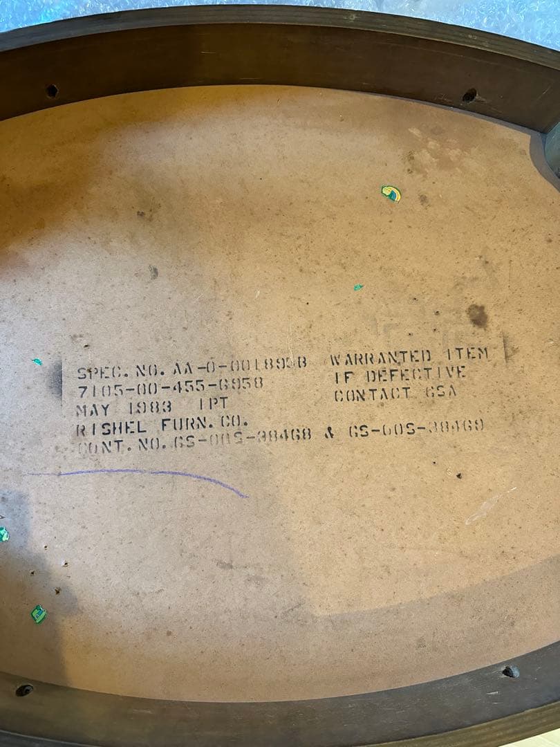 アメリカ製1980年代ヴィンテージ ローテーブル ミッドセンチュリー