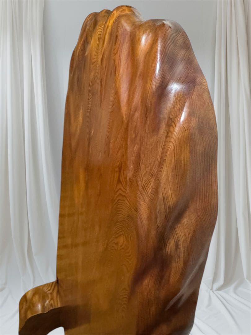 ⭐️価格交渉賜ります⭐️銘木 屋久杉 衝立 無垢 一枚板 置物 天然木 オブジェ
