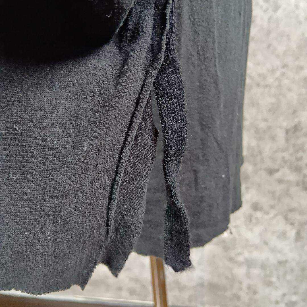 Cedric Jacquemyn シルク100% ロングカットソー 46 黒