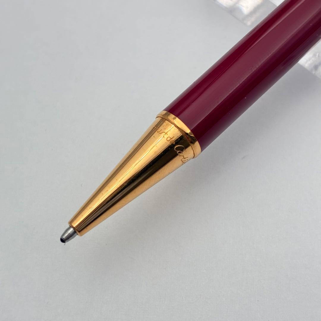 Cartier カルティエ トリニティボールペン ボルドーXゴールド