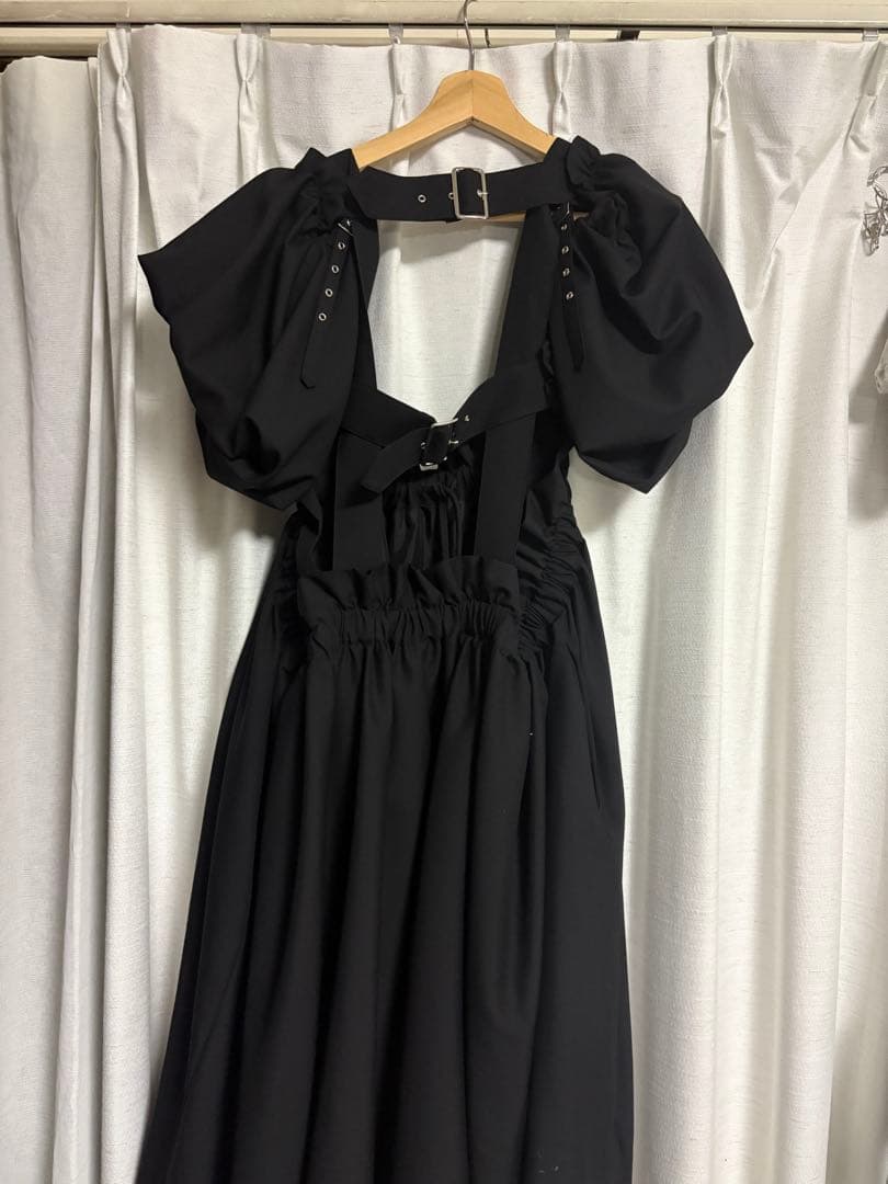 noir kei ninomiya ウールオックスドレス xs