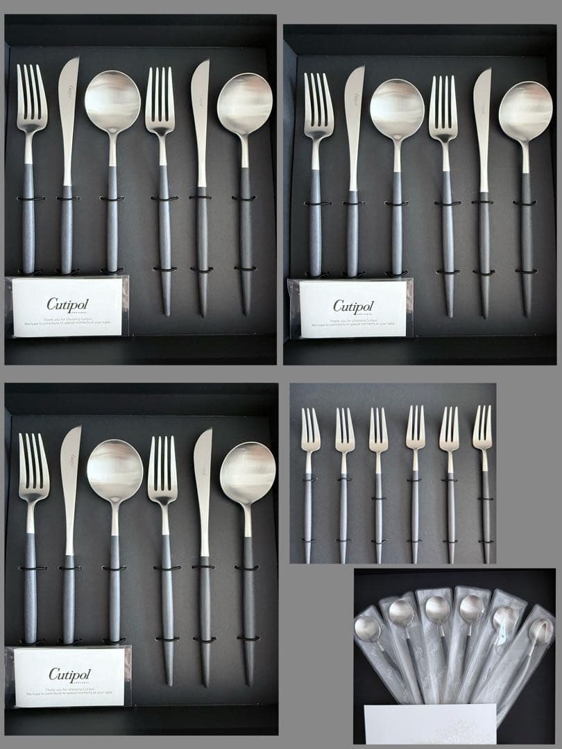【正規品】Cutipol カトラリーセット 30本