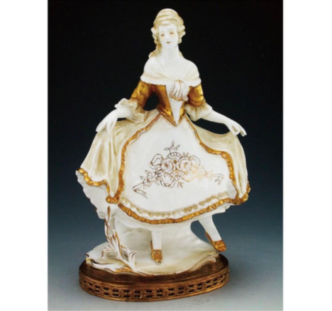オールドノリタケ銘品!!　オールドノリタケ・貴婦人 フィギュリン