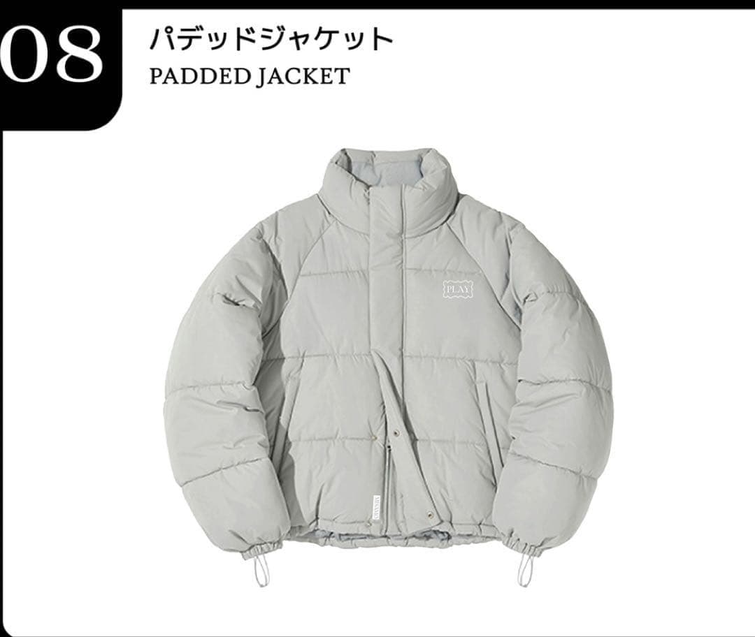 MISAMO リスニングパーティ　パデッドジャケット