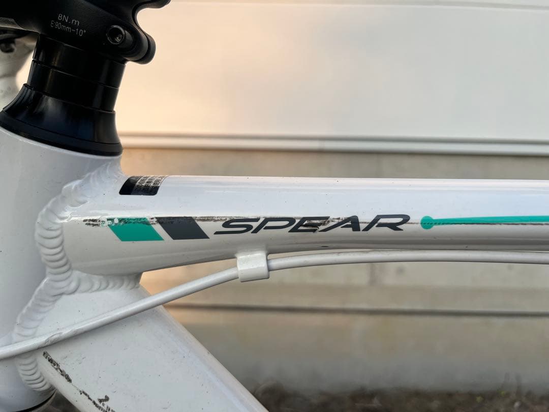 SPEAR SPR-7016 Claris搭載 ロードバイク ホワイト