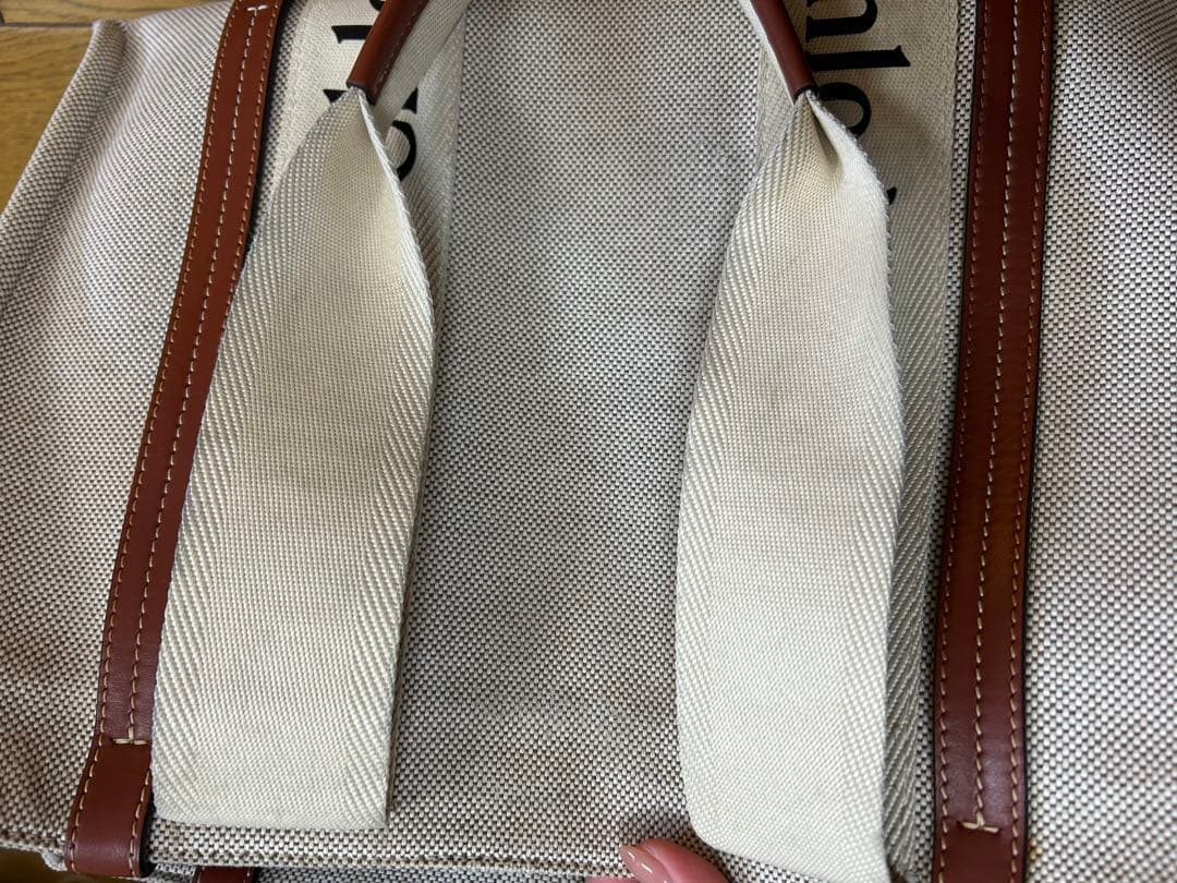 Chloé トートバッグ ベージュ/ブラウン