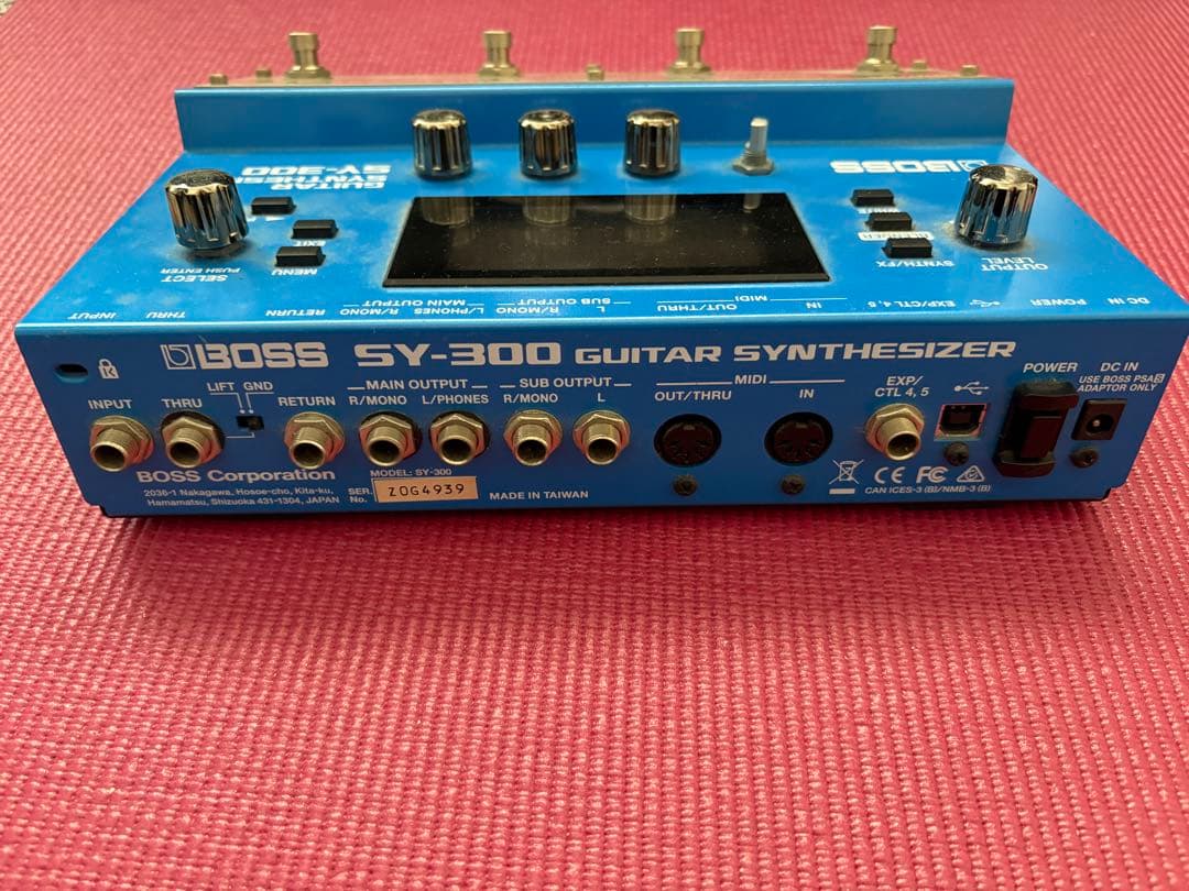 BOSS SY-300 ギターシンセ 本体＋電源 動作確認済