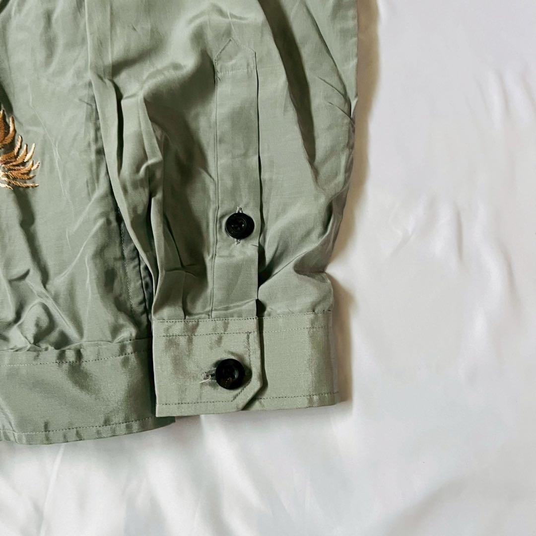 SAMURAI JEANS サムライジーンズ 刺繍 スカシャツ オープンカラー