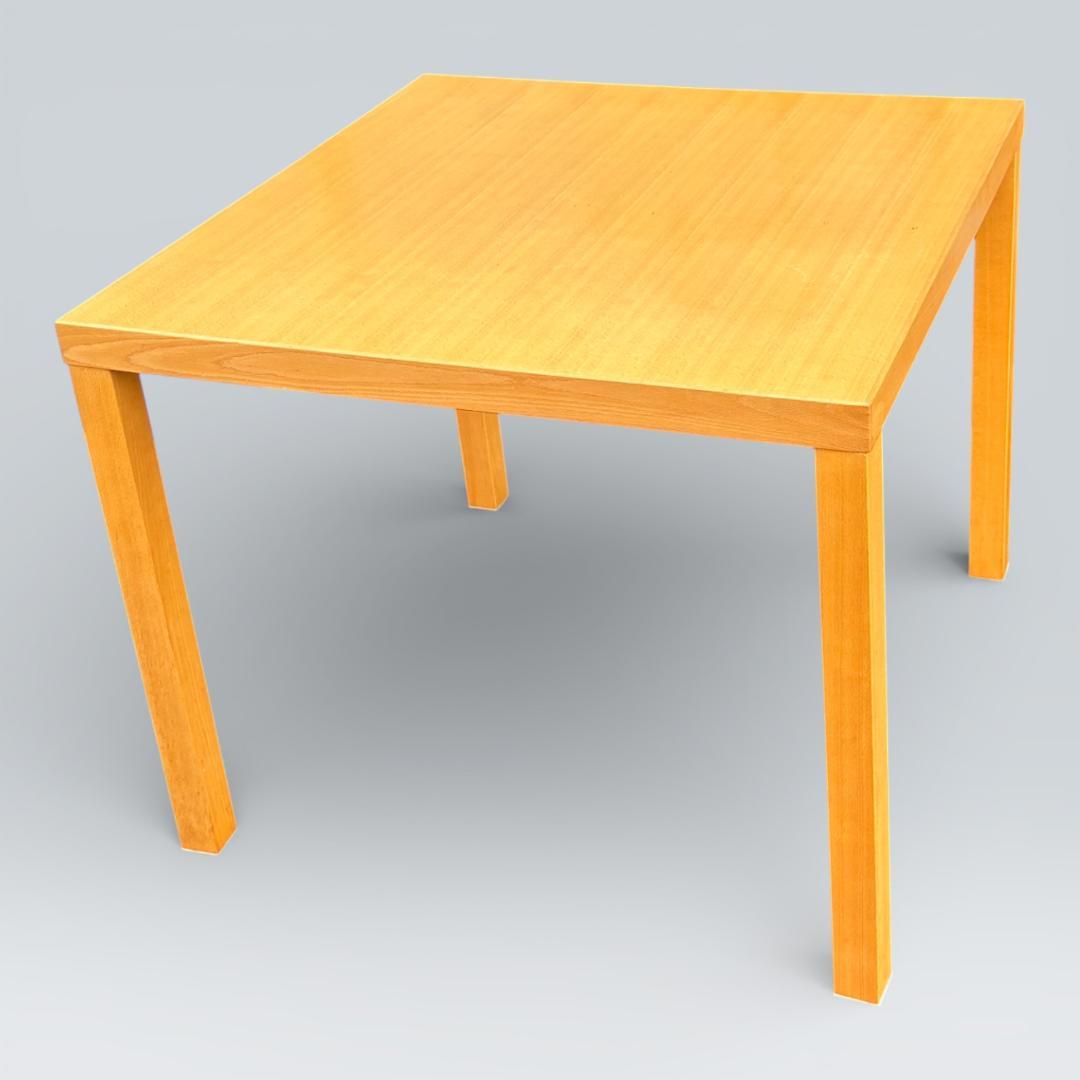 無印良品 ダイニングテーブル 正方形85cm ナチュラル 廃盤希少