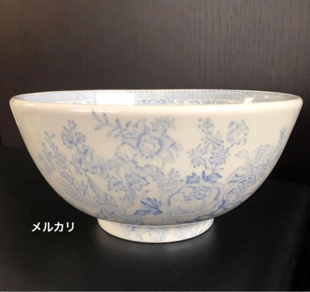 新品　バーレイ ブルーアジアティックフェザンツ　サラダボウル L 20cm