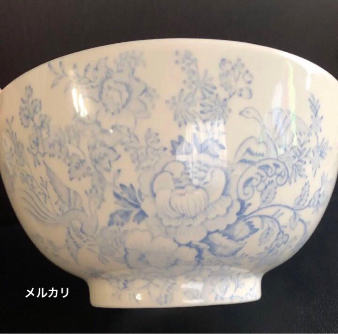 新品　バーレイ ブルーアジアティックフェザンツ　サラダボウル L 20cm