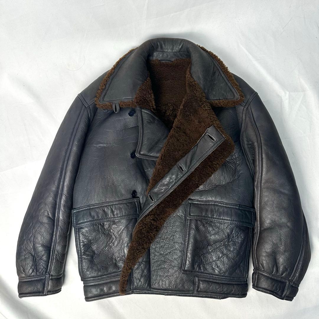 Vintage Made in ITALY イタリア製 ムートンジャケット