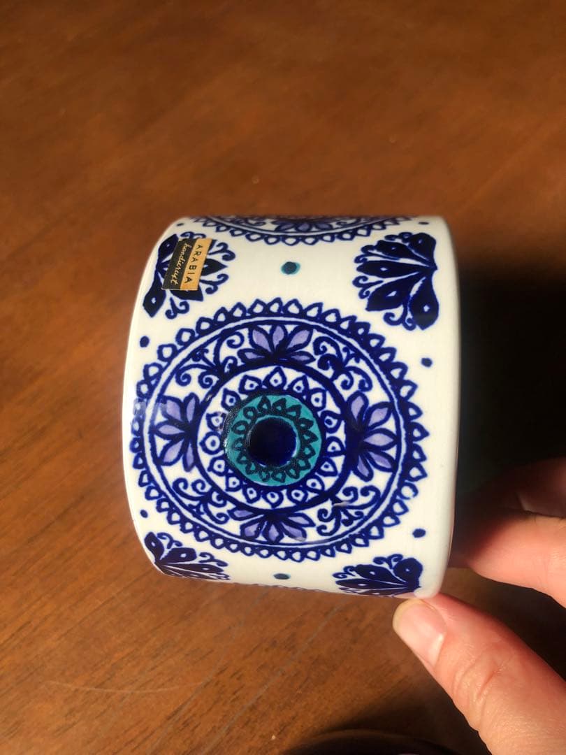 アラビア　ヴィーナス　お化粧セット　蓋付き　キャニスター