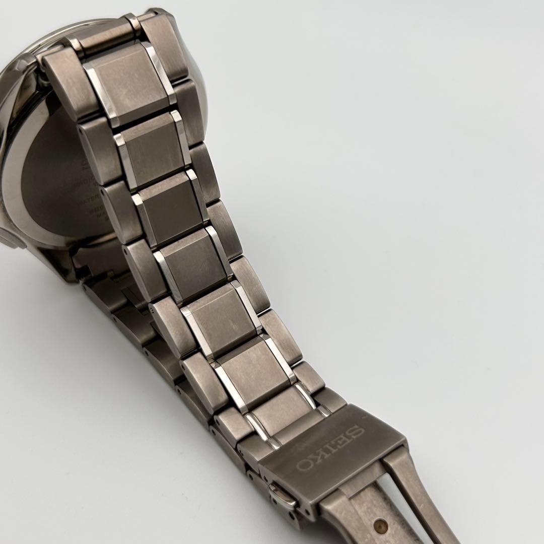 【付属品完備 稼働】 SEIKO ブライツ8B63-0AV0 電波ソーラー