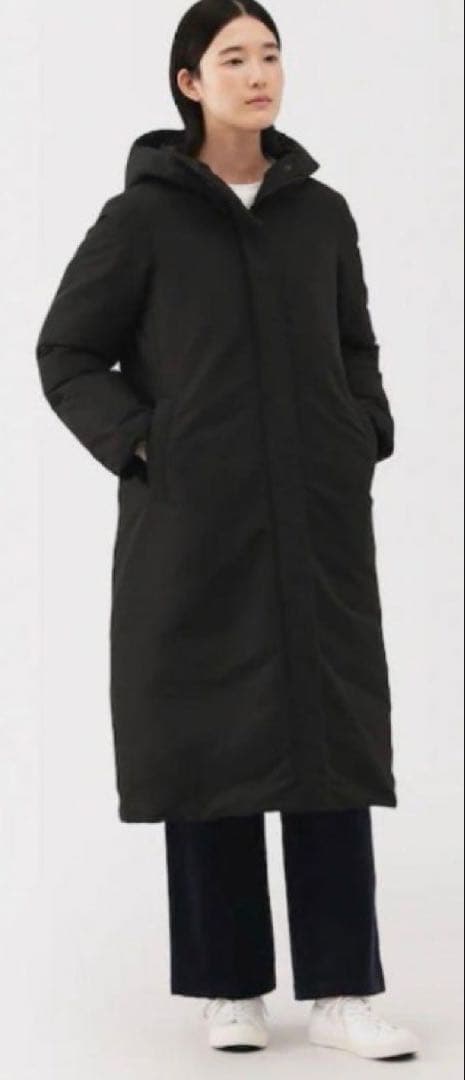 【新品】今季★Sサイズ★ 無印良品 撥水ダウンロングコート　ダウンコート