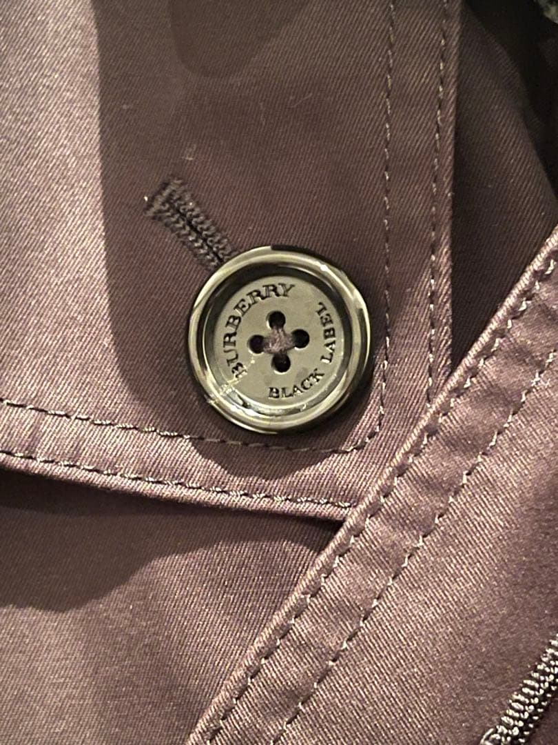 BURBERRY BLACK LABEL トレンチコート Sサイズ ブラック