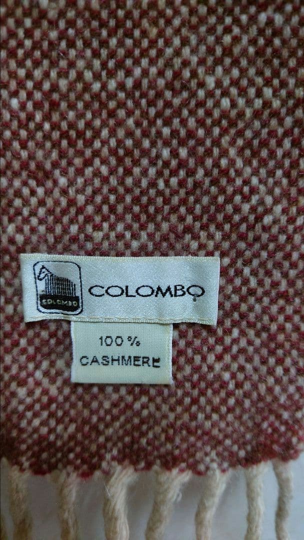COLOMBO 100% CASHMERE マフラー ユニセックス