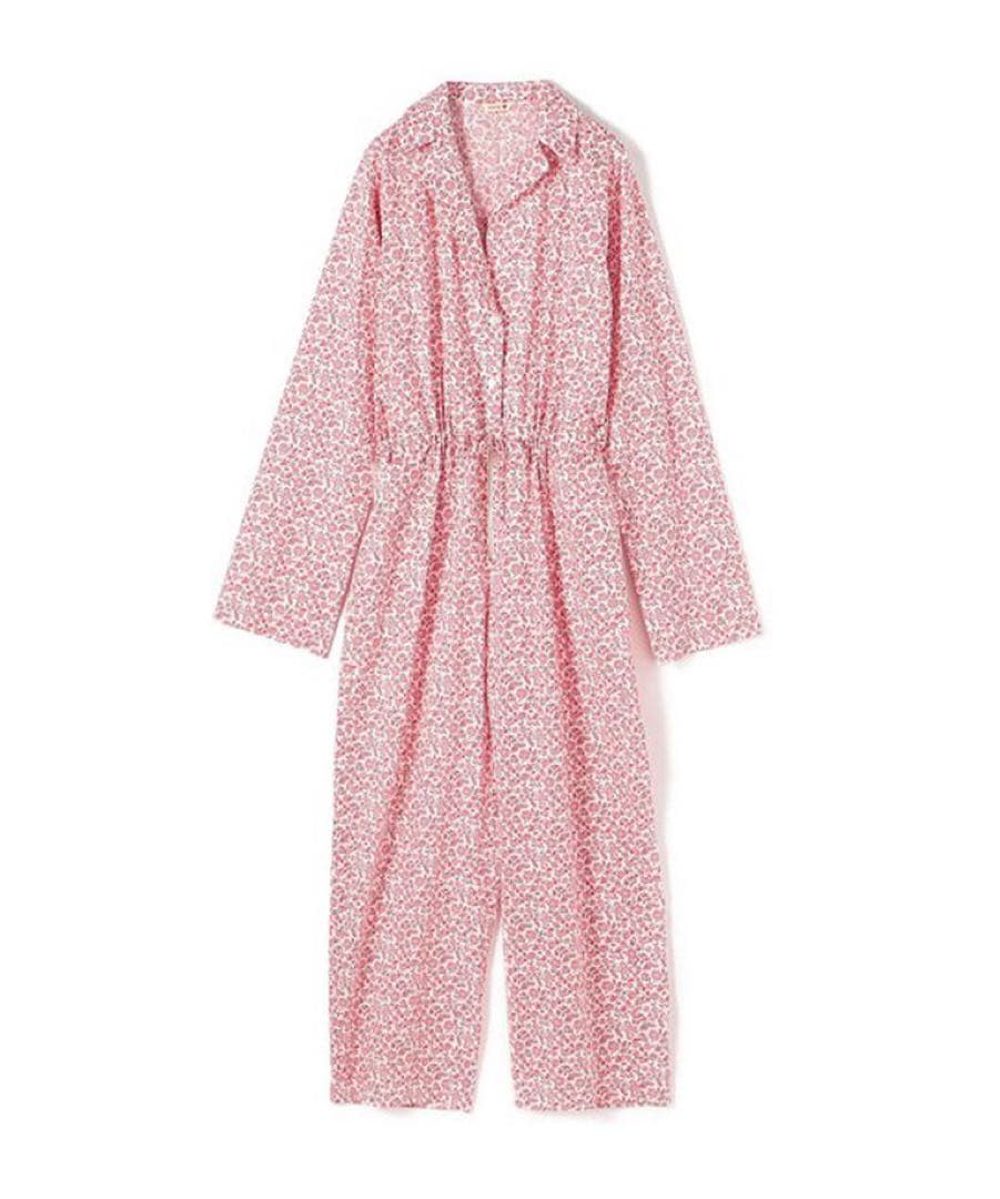 〈BACCA〉サマーリバティ コットンコンビネゾン