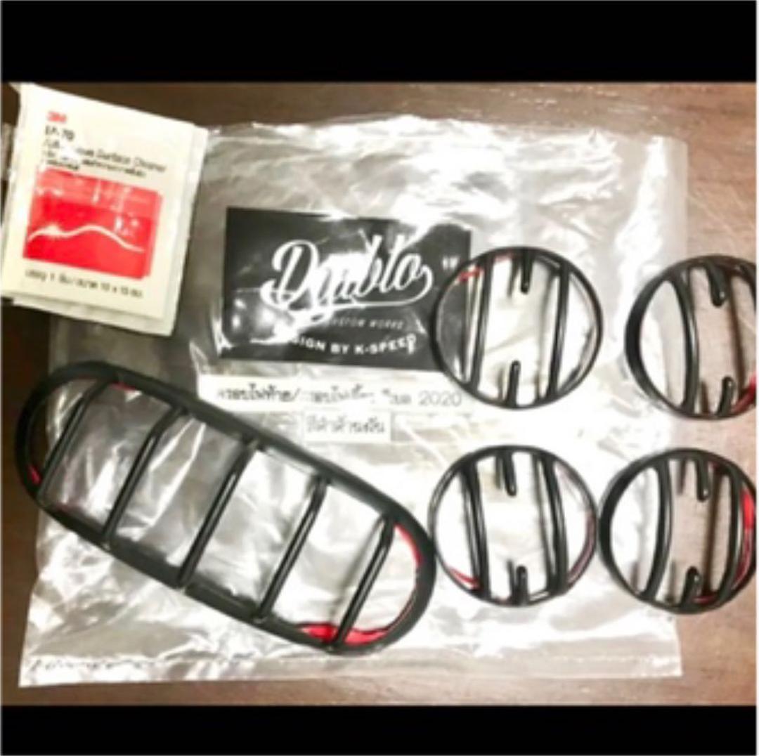 【最終値下げ】レブル250 テールランプカバー　ウィンカーカバー　セット