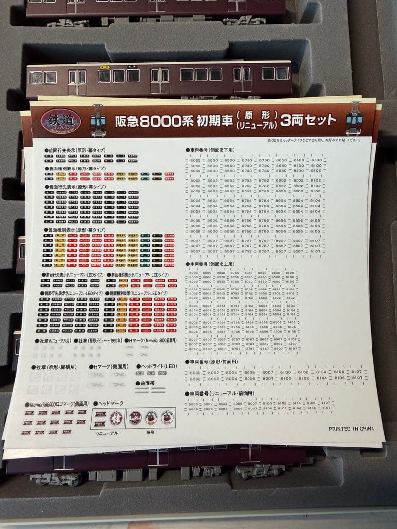 フ*ヤ様 阪急8000系 鉄コレ B
