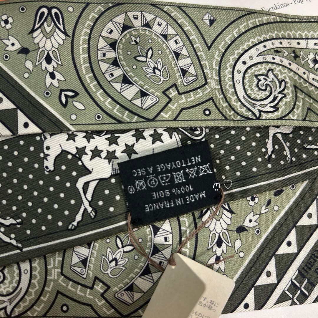 新作HERMESエルメス　ツイリー　シュヴァルドゥクールバンダナ26SS野村大輔