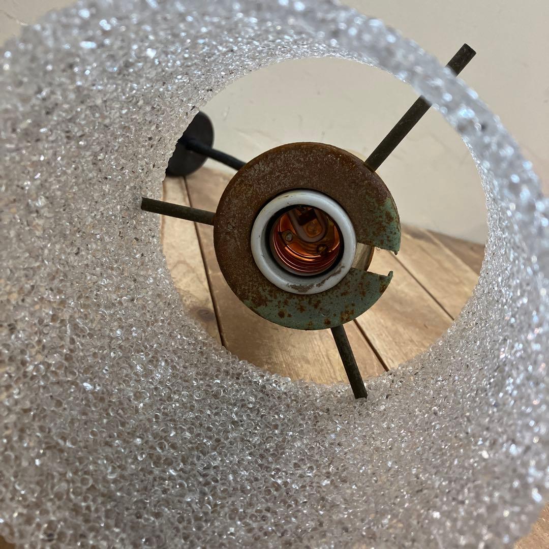 D-2 昭和レトロ モダン 粒状シェード ペンダントライト 天井ライト