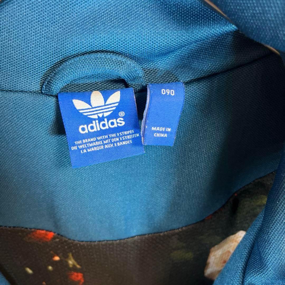 ♥*♥様 adidasアディダスオリジナルス裏地花柄トラックジャケットジャージブ