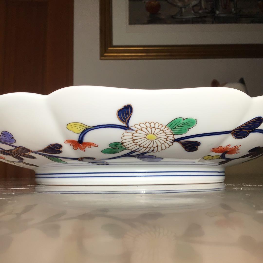 『未使用・痛み品』　其泉　『琳派古伊万里　盛皿・中』　大皿　32cm