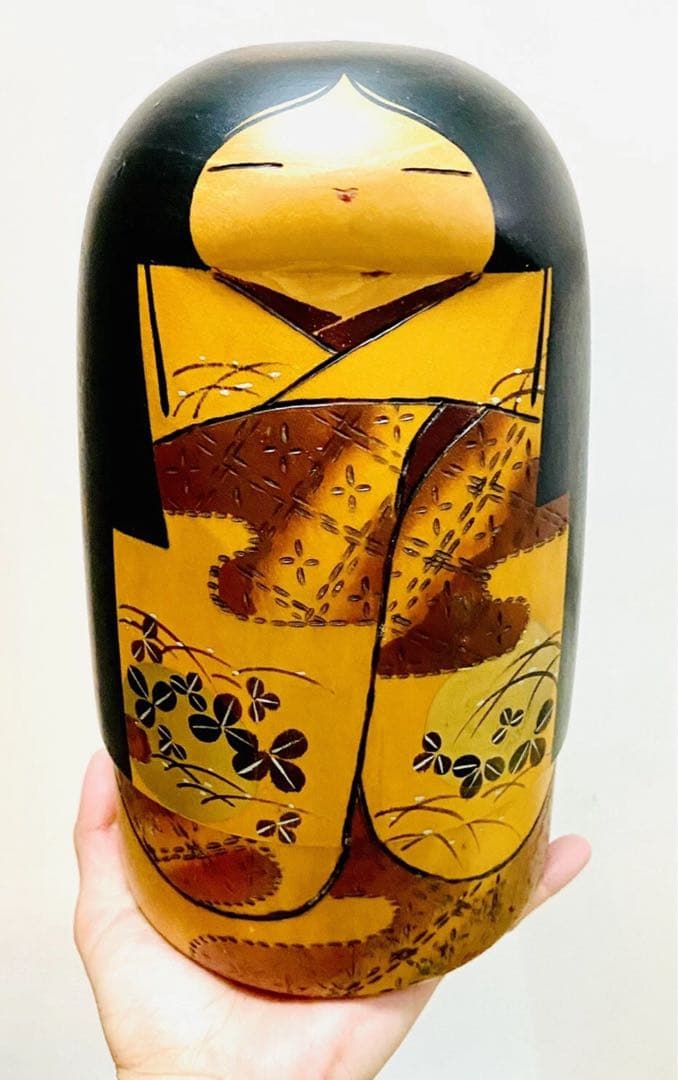 中古　こけし　人形　日本　木製　BIG 大谷良夫　伝統　コレクション