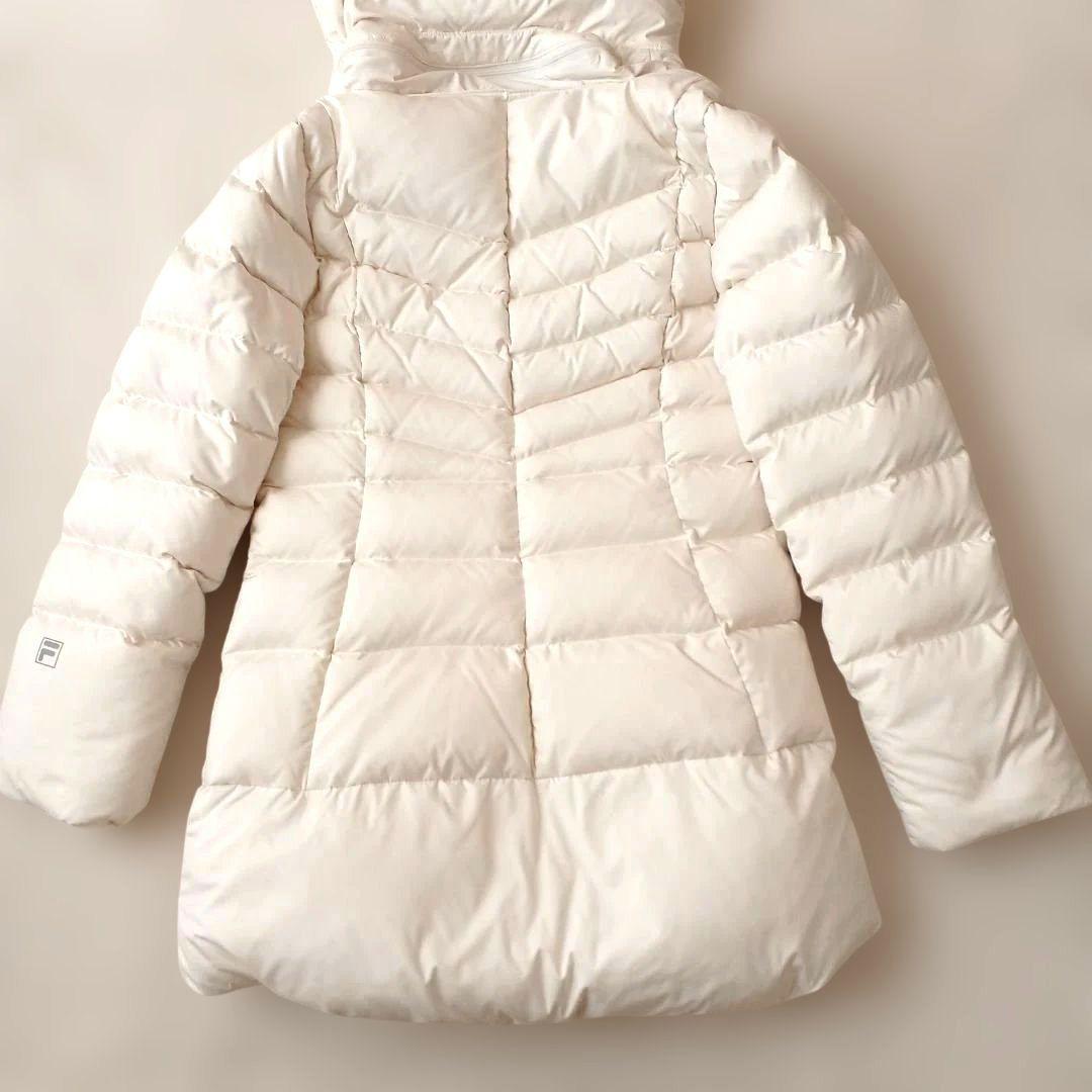 FILA ゴルフ ■プレミアムダウンコート■ Sサイズ ■ホワイト