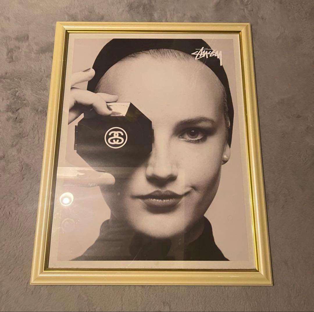 STUSSY カールラガーフェルド追悼記念　非売品ポスター