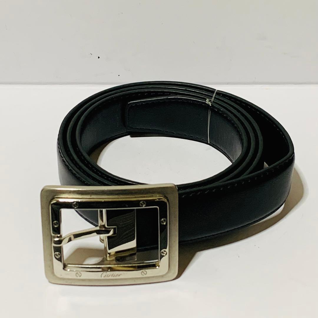 美品　カルティエ　サントス ドゥ ゴールド金具