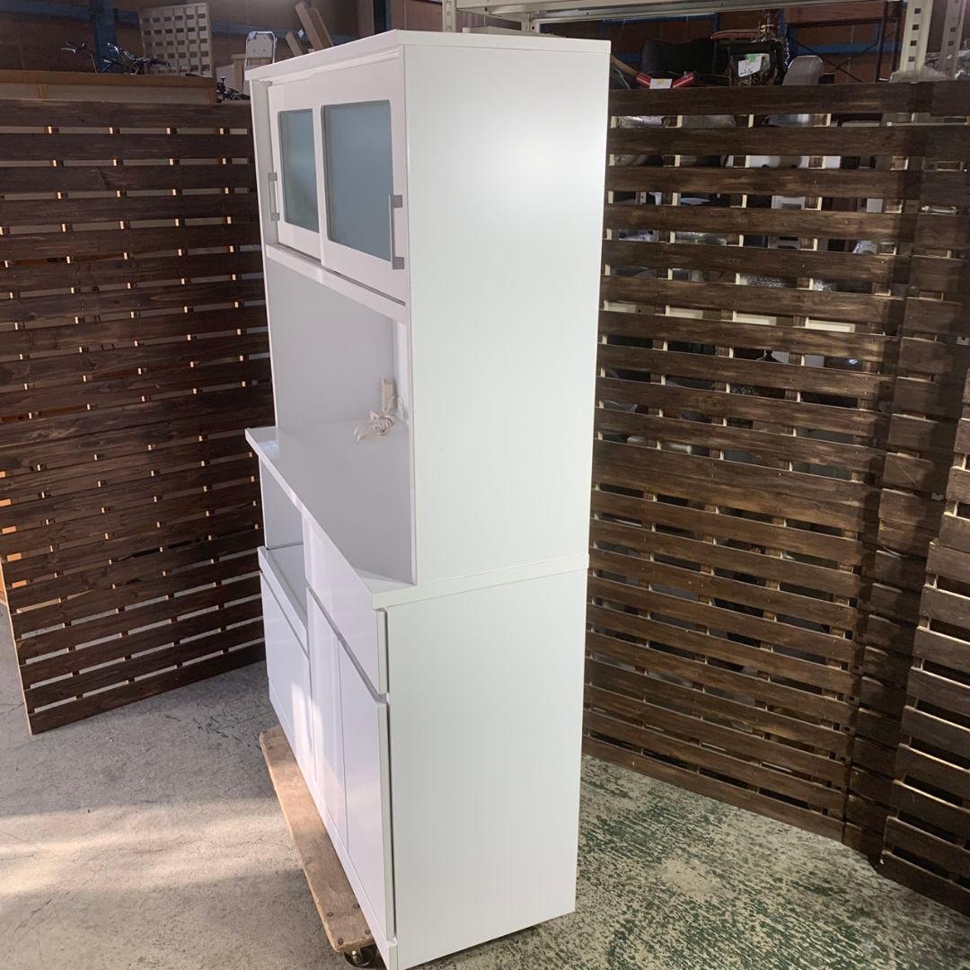 K782 手作り家具工房日本の匠 キッチンボード 食器棚 W120cm