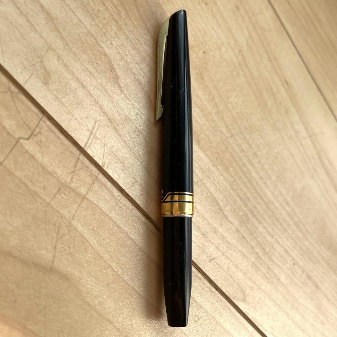 プラチナ 22 万年筆 ペン先22K刻印。0