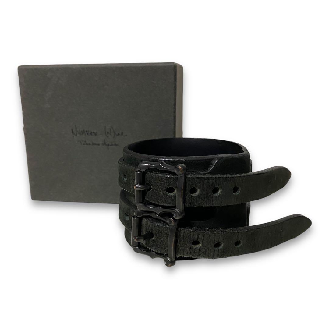 アクセサリー 07SS Number (n)ine Double leather bangle