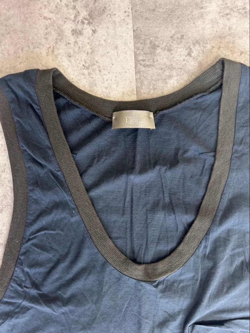 dior homme SS05トリム　ポケット　タンクトップ　エディスリマン