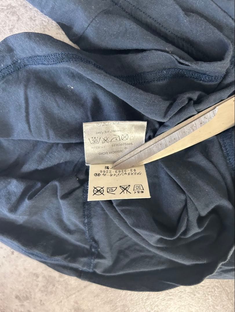 dior homme SS05トリム　ポケット　タンクトップ　エディスリマン