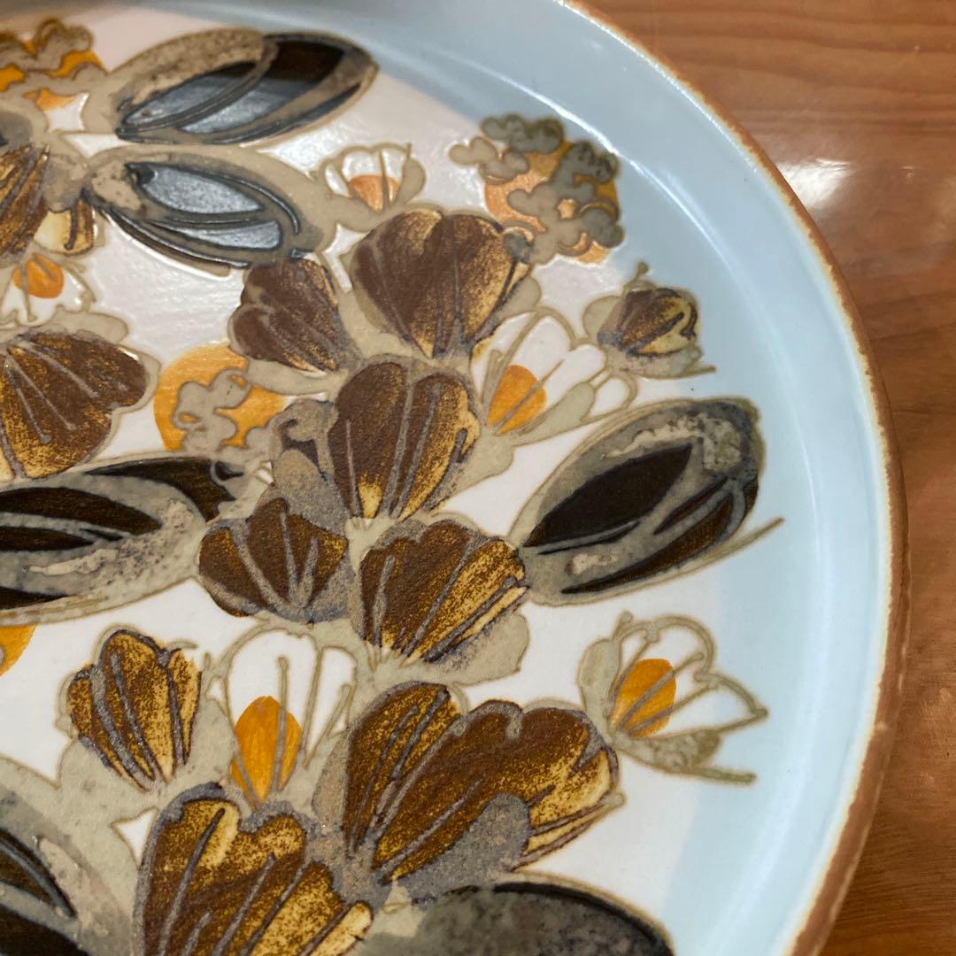 バッカ　エレンマルマー　ロイヤルコペンハーゲン　北欧　大皿　25㎝　ビンテージ