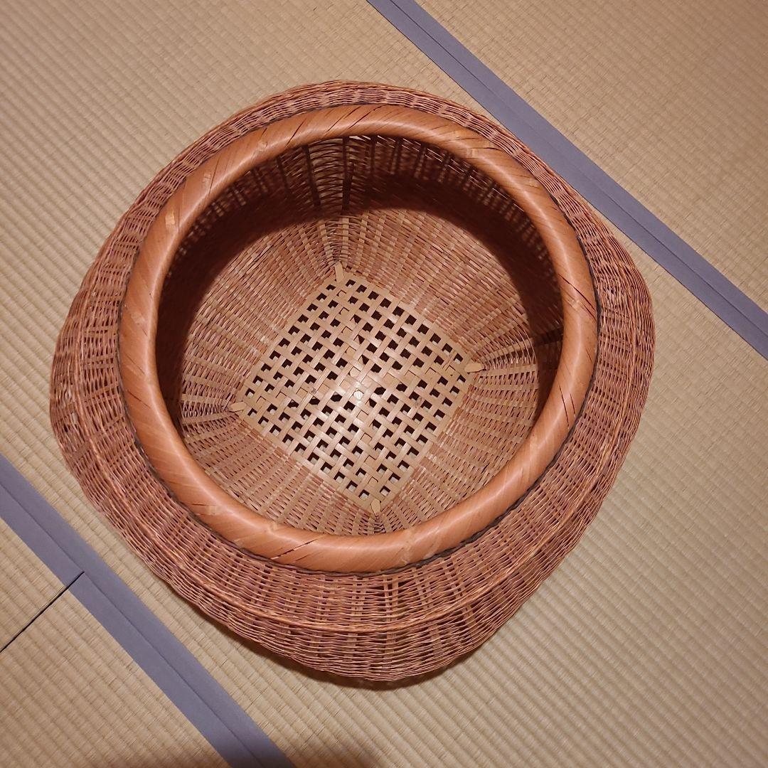 四つ足整理篭（大）日本民芸館展民芸協会賞