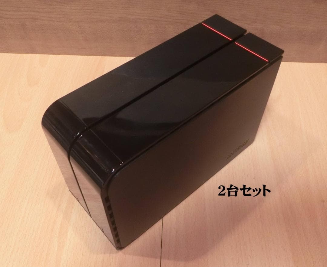 BUFFALO 外付けHDD 3TB HD-LX3.0U3D【２台セット】