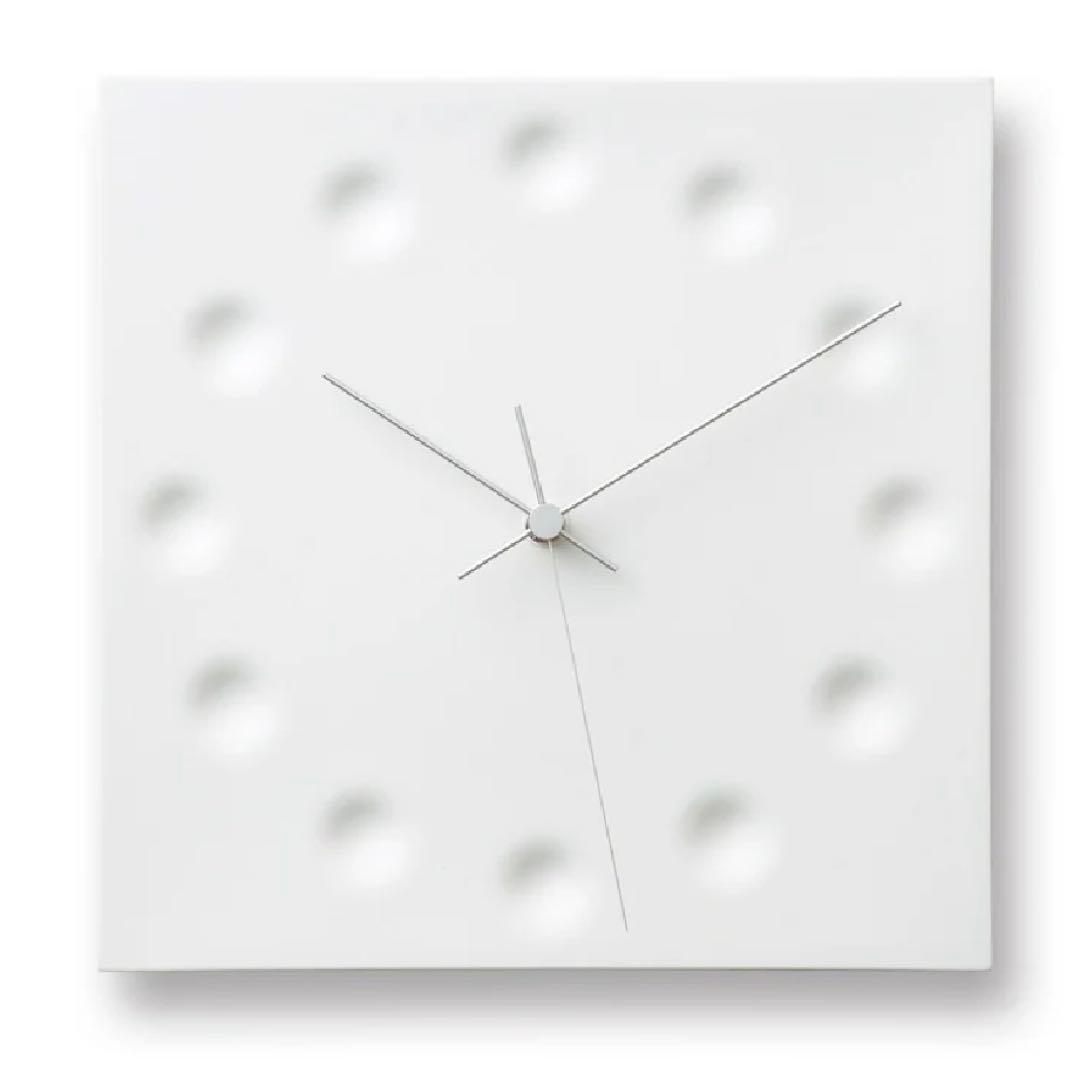 Lemnos タカタレムノス 掛時計 塚本カナエ　25.5cm×25.5cm