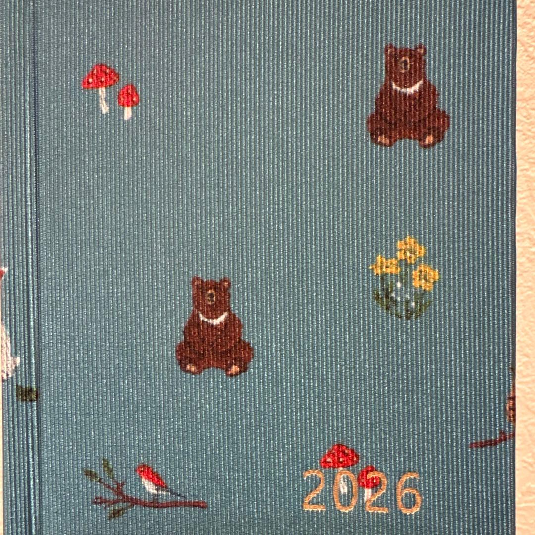 ク*ー様 スケジュール帳 （2026年）動物柄/未使用