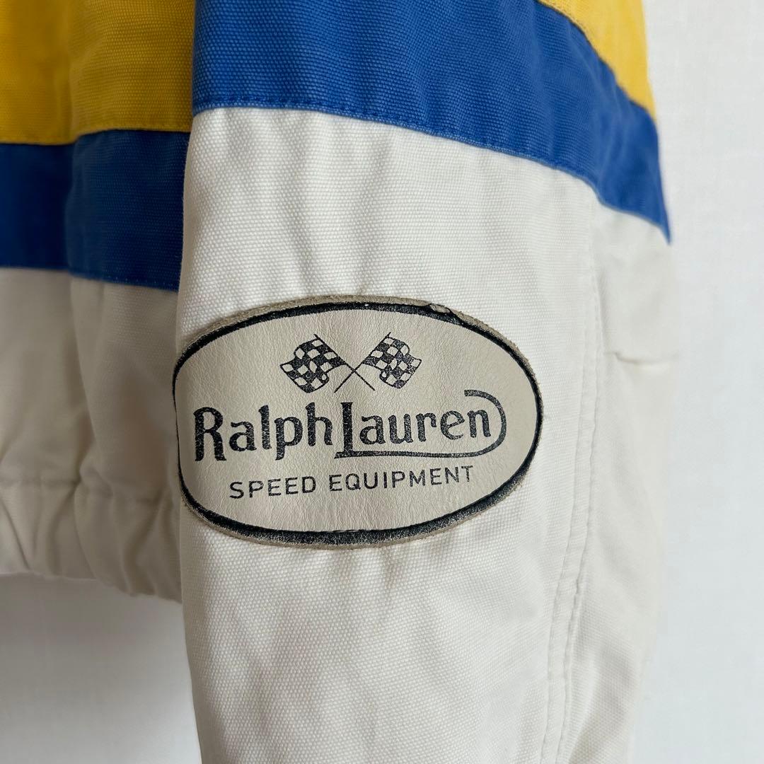 POLO RALPH LAUREN レーシングジャケット ワッペン 短丈 M