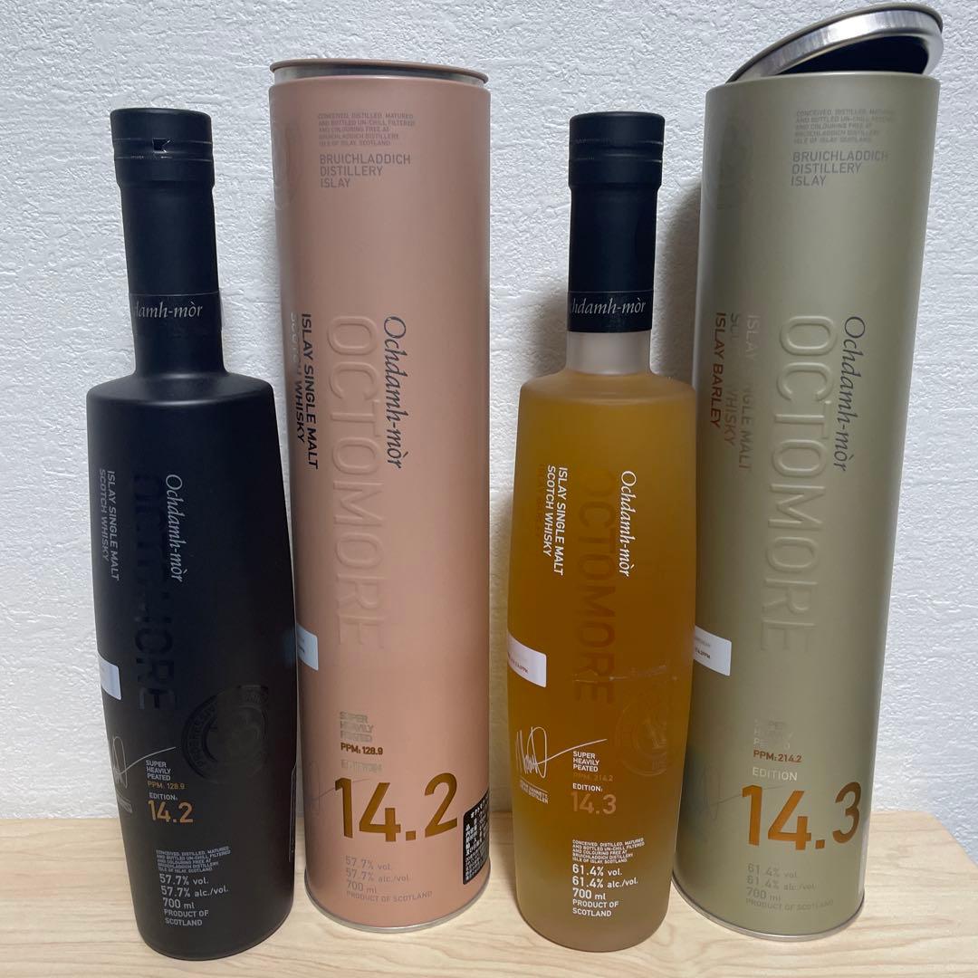 Octomore オクトモア 14.2 14.3 セット