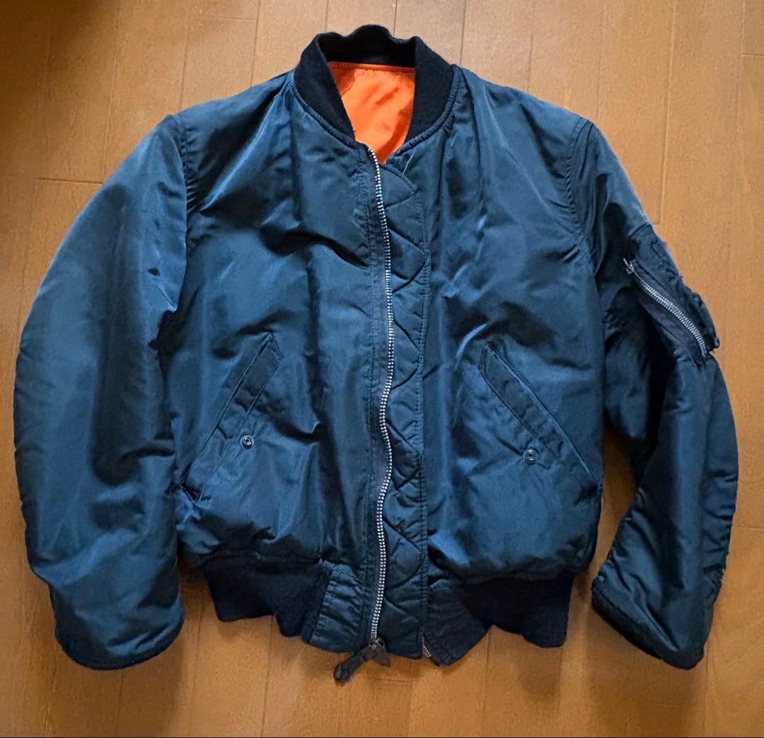 80s～90s alpha MA-1フライトジャケット