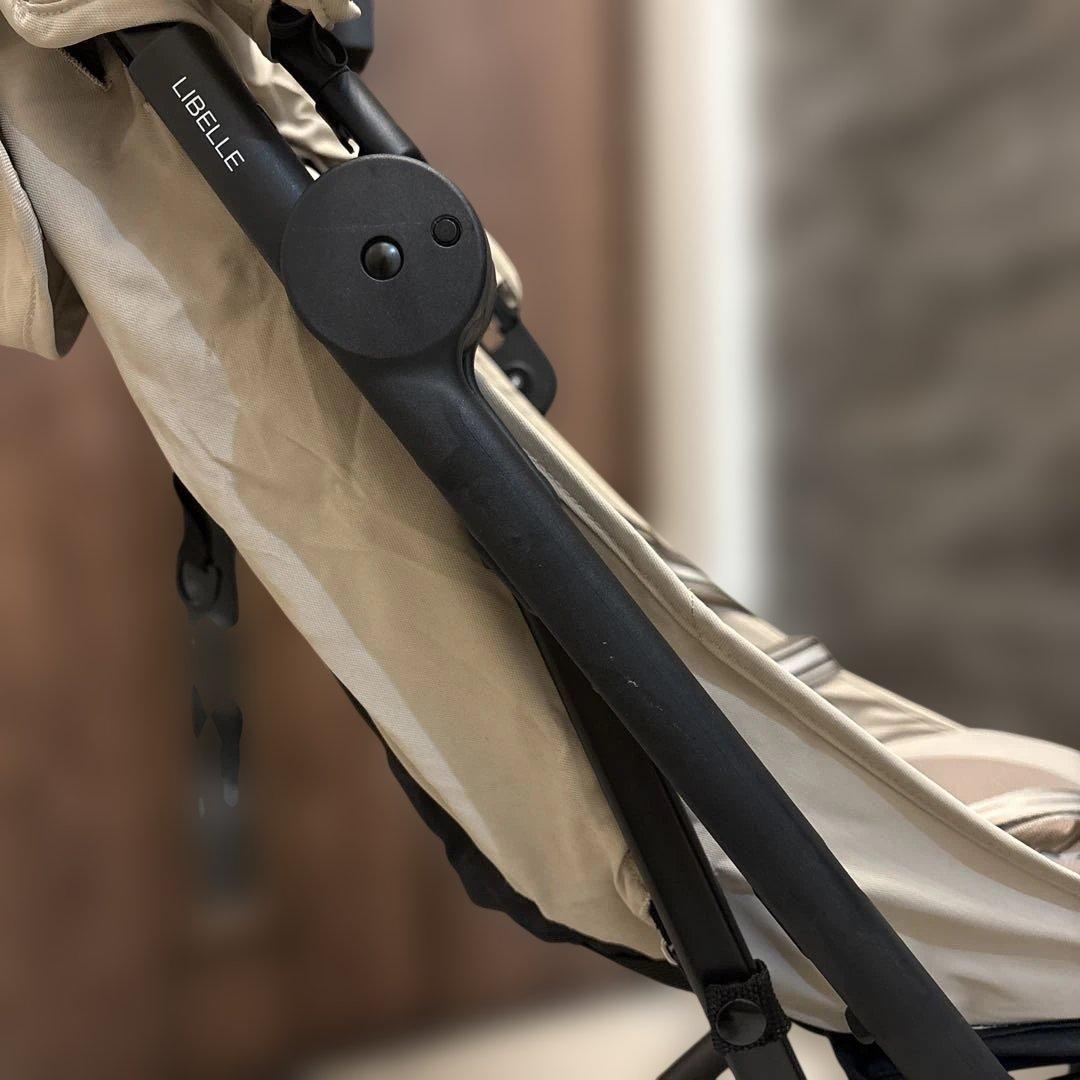 【美品】cybex サイベックス　リベル　アーモンドベージュ　純正バンパー付き