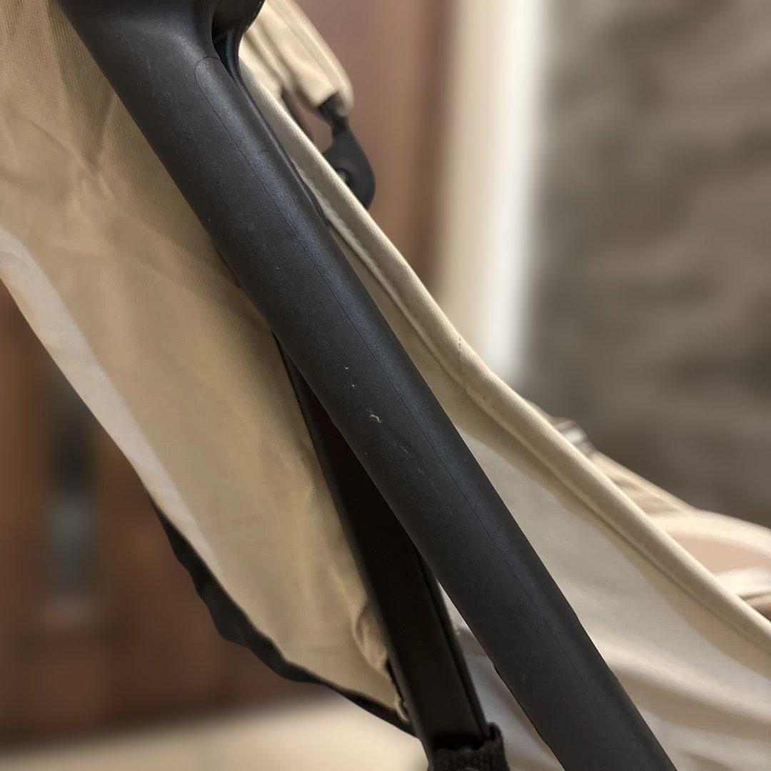 【美品】cybex サイベックス　リベル　アーモンドベージュ　純正バンパー付き