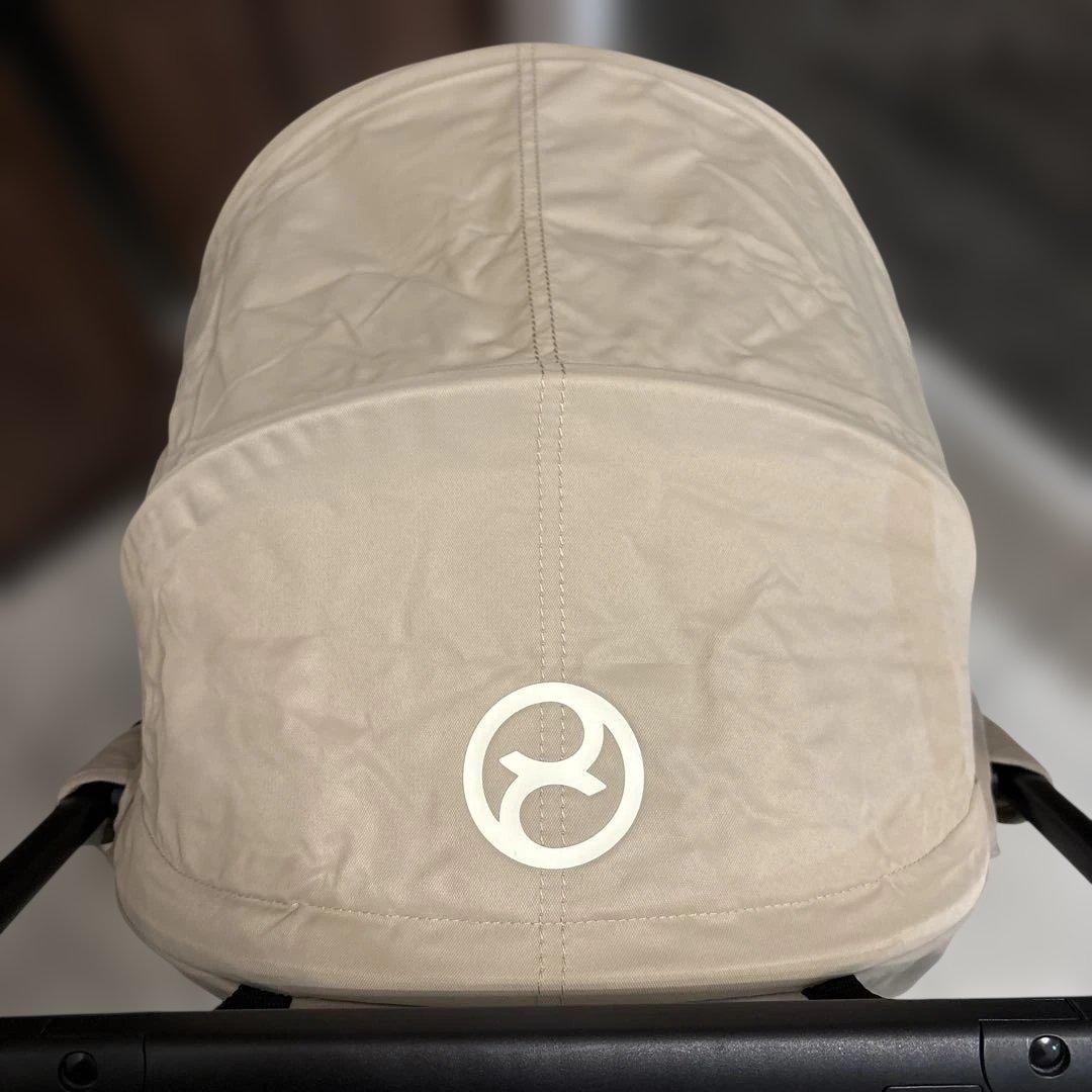 【美品】cybex サイベックス　リベル　アーモンドベージュ　純正バンパー付き